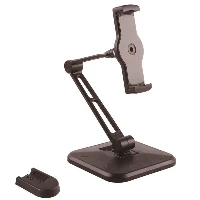 StarTech.com Adjustable Tablet Stand with Arm - Pivoting - Wall-Mountable, Tablet/UMPC, Active holder, Indoor, Black