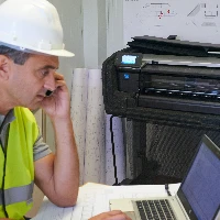 HP Designjet T830 24-in Multifunction Printer, Inkjet, 2400 x 1200 DPI, CALS G4, HP-GL/2, HP-RTL, TIFF, URF, Cyan, Magenta, Matte black, Yellow, 2400 x 1200 DPI, Colour copying