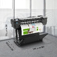 HP Designjet T830 24-in Multifunction Printer, Inkjet, 2400 x 1200 DPI, CALS G4, HP-GL/2, HP-RTL, TIFF, URF, Cyan, Magenta, Matte black, Yellow, 2400 x 1200 DPI, Colour copying