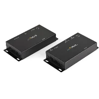 StarTech.com HDMI over IP Extender - 1080p 60Hz HDMI Video over Ethernet/LAN Extender through Network Switch - Transmitter/Receiver Kit - up to 490ft (150m) over Cat5e/Cat6 Cable, 1920 x 1080 pixels, AV transmitter & receiver, 150 m, Wired, Black, HDCP