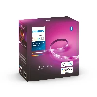 Philips Hue White and colour ambience Lightstrip Plus base V4 2 metre, Smart strip light, Multicolour, Bluetooth/Zigbee, LED, Non-changeable bulb(s), Variable