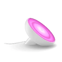 Philips Hue White and colour ambience Bloom table lamp, Smart table lamp, White, ZigBee, Integrated LED, Non-changeable bulb(s), White