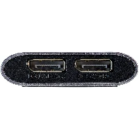 StarTech.com Thunderbolt 3 to Dual DisplayPort Adapter DP 1.4 - Dual 4K 60Hz or Single 8K/5K Thunderbolt 3 to DP Adapter - TB3 to 2x DisplayPort Monitor Video Display Adapter - Mac/Windows, 0.46 m, Thunderbolt 3, 2 x DisplayPort, Male, Female, Straight