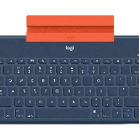 Logitech Keys-To-Go, French, 1.7 cm, 1.2 mm, Apple, iPad, iPhone, Apple TV, Blue