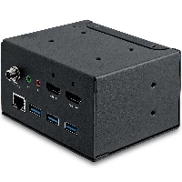 StarTech.com Laptop Docking Module for Conference Table Connectivity Box, Wired, USB 3.2 Gen 1 (3.1 Gen 1) Type-B, 3.5 mm, IEEE 802.3, IEEE 802.3ab, IEEE 802.3u, Black, 5 Gbit/s