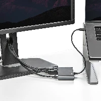 StarTech.com Thunderbolt 3 Mini Dock - Portable Dual Monitor Docking Station with DP 4K 60Hz, 1x USB-A Hub (USB 3.0/5 Gbps), GbE - 11in/28cm Cable - TB3 Multiport Adapter - Mac/Windows, Wired, Thunderbolt 3, 10,100,1000 Mbit/s, IEEE 802.3ab, IEEE 802.3i, IEEE 802.3u, Grey, 5 Gbit/s