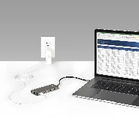 StarTech.com USB C Multiport Adapter - 10Gbps USB Type-C Mini Dock with 4K 30Hz HDMI - 100W Power Delivery Passthrough - 3-Port USB Hub, GbE - USB 3.1/3.2 Gen 2 Laptop Dock - 10