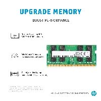 HP 286H5AA, 4 GB, 1 x 4 GB, DDR4, 3200 MHz, 260-pin SO-DIMM