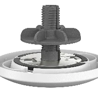 Logitech Mic Pod Mount, Mount set, Logitech, Rally Mic Pod, White, 2.5 cm, 6.5 cm