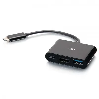 C2G USB-C 3-in-1 Mini Dock with HDMI, USB-A, and USB-C Power Delivery up to 60W - 4K 30Hz, Wired, USB 3.2 Gen 1 (3.1 Gen 1) Type-C, Black, 5 Gbit/s, 4096 x 2160 pixels, CE, 2011/65/EU ROHS 2