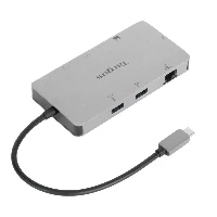 Targus DOCK423EU, Wired, USB 3.2 Gen 1 (3.1 Gen 1) Type-C, 100 W, Silver, MicroSD (TransFlash), SD, China