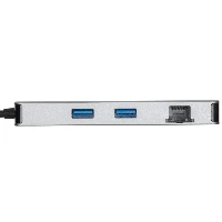 Targus DOCK423EU, Wired, USB 3.2 Gen 1 (3.1 Gen 1) Type-C, 100 W, Silver, MicroSD (TransFlash), SD, China