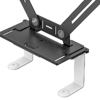 Logitech TV Mount for Video Bars, Monitor mount, Black, VESA-compatible TV Mount Mounting Plate for Rally Bar Mounting Plate for Rally Bar Mini Fasteners..., Logitech Rally Bar, Logitech Rally Bar Mini, Logitech Rally Camera, 1 pc(s), 262 mm