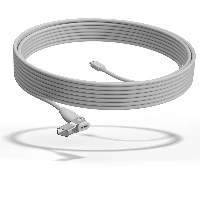 Logitech Rally Mic Pod Extension Cable, White, 10 m, Logitech, Rally Bar (supports up to 2 cables) Rally Bar Mini (supports up to 2 cables) Rally (supports 1..., 4.2 mm, 2.1 kg