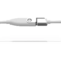 Logitech Rally Mic Pod Extension Cable, White, 10 m, Logitech, Rally Bar (supports up to 2 cables) Rally Bar Mini (supports up to 2 cables) Rally (supports 1..., 4.2 mm, 2.1 kg