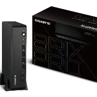 Gigabyte GB-BSRE-1605, 1L sized PC, Mini PC barebone, DDR4-SDRAM, M.2, Serial ATA III, Wi-Fi 5 (802.11ac), 135 W