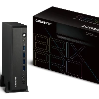 Gigabyte BSi7-1165G7, 1L sized PC, Mini PC barebone, DDR4-SDRAM, M.2, Serial ATA III, Wi-Fi 6 (802.11ax), 135 W