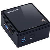 Gigabyte GB-BACE-3160, 0.69L sized PC, Mini PC barebone, DDR3L-SDRAM, M.2, Serial ATA III, Ethernet LAN