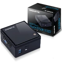 Gigabyte GB-BACE-3160, 0.69L sized PC, Mini PC barebone, DDR3L-SDRAM, M.2, Serial ATA III, Ethernet LAN