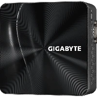 Gigabyte GB-BRR7H-4800, UCFF, Mini PC barebone, DDR4-SDRAM, M.2, PCI Express, Serial ATA III, Wi-Fi 6 (802.11ax), 90 W