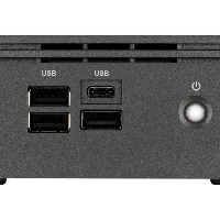 Gigabyte GB-BRR7H-4800, UCFF, Mini PC barebone, DDR4-SDRAM, M.2, PCI Express, Serial ATA III, Wi-Fi 6 (802.11ax), 90 W