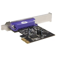 StarTech.com 1-Port Parallel PCIe Card - PCI Express to Parallel DB25 Adapter Card - Desktop Expansion LPT Controller for Printers, Scanners & Plotters - SPP/ECP - Standard/Low Profile, PCIe, Parallel, PCIe 1.0a, Black, Steel, 26297 h, PLX/Oxford - OXPCIe952