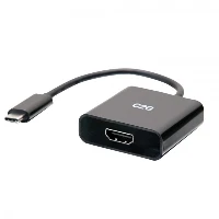 C2G USB-C to HDMI Adapter Converter - 4K 60Hz, 0.2 m, USB Type-C, HDMI, Male, Female, Straight