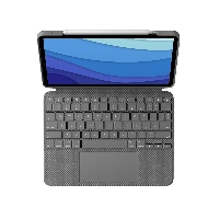 Logitech Combo Touch, QWERTY, Italian, Trackpad, 1.8 cm, 1 mm, Apple