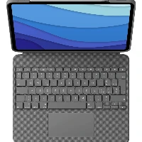 Logitech Combo Touch, QWERTY, Italian, Trackpad, 1.9 cm, 1 mm, Apple