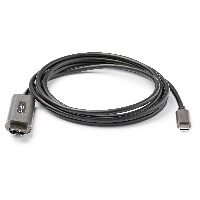 StarTech.com 6ft (2m) USB C to HDMI Cable 4K 60Hz w/ HDR10 - Ultra HD USB Type-C to 4K HDMI 2.0b Video Adapter Cable - USB-C to HDMI HDR Monitor/Display Converter - DP 1.4 Alt Mode HBR3, 2 m, HDMI Type A (Standard), USB Type-C, Male, Male, Straight