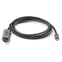 StarTech.com 6ft (2m) USB C to HDMI Cable 4K 60Hz w/ HDR10 - Ultra HD USB Type-C to 4K HDMI 2.0b Video Adapter Cable - USB-C to HDMI HDR Monitor/Display Converter - DP 1.4 Alt Mode HBR3, 2 m, HDMI Type A (Standard), USB Type-C, Male, Male, Straight