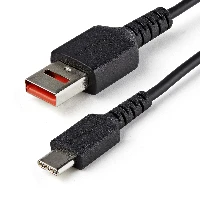 StarTech.com 3ft (1m) Secure Charging Cable  USB-A to USB-C Data Blocker Charge-Only Cable  No-Data Power-Only Charger Cable for Phone/Tablet  Data Blocking USB Protector Adapter Cable, 1 m, USB A, USB C, USB 2.0, 480 Mbit/s, Black