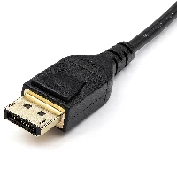 StarTech.com 3ft (1m) VESA Certified Mini DisplayPort to DisplayPort 1.4 Cable - 8K 60Hz HBR3 HDR - Super UHD mDP to DP 1.4 Cord - Slim (34 AWG) Ultra HD 4K 120Hz - Monitor/Video Cable, 1 m, Mini DisplayPort, DisplayPort, Male, Male, 7680 x 4320 pixels