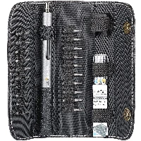 StarTech.com 20-Bit Electric Precision Screwdriver Set - Portable/Mini Battery Powered Bit Driver Kit for Electronic, Laptop, Computer, Tablet & Phone Repairs - Magnetic - Cordless, Power screwdriver, Straight handle, Silver, 110 RPM, 0.35 Nm, Battery