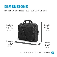 HP Renew Business 15.6-inch Laptop Bag, Messenger case, 39.6 cm (15.6