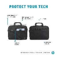 HP Renew Business 14.1-inch Laptop Bag, Messenger case, 35.8 cm (14.1