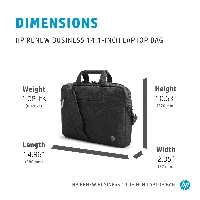 HP Renew Business 14.1-inch Laptop Bag, Messenger case, 35.8 cm (14.1