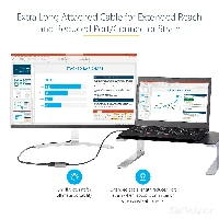 StarTech.com Mini DisplayPort to HDMI Adapter - mDP to HDMI Adapter Dongle - 1080p - Mini DisplayPort 1.2 to HDMI Monitor/Display - Mini DP to HDMI Video Converter - 12