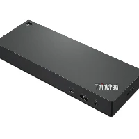 Lenovo ThinkPad Universal Thunderbolt 4, Wired, Thunderbolt 4, 3.5 mm, Black, cULus, FCC, ICES, NOM, DC