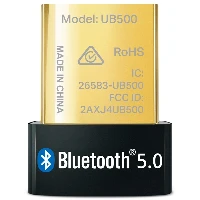 TP-Link Bluetooth 5.0 Nano USB Adapter, USB Type-A, Bluetooth, Black, PC, 0 - 40 C, 10 - 90%