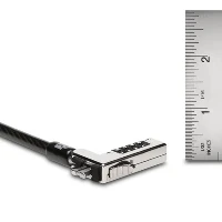 Kensington Slim Combination Ultra Cable Lock for Standard Slot, 1.8 m, Kensington, Combination lock, Black, Metallic