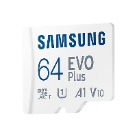 Samsung EVO Plus, 64 GB, MicroSDXC, Class 10, UHS-I, 130 MB/s, 130 MB/s