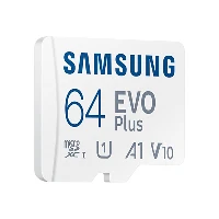 Samsung EVO Plus, 64 GB, MicroSDXC, Class 10, UHS-I, 130 MB/s, 130 MB/s