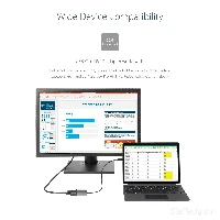 StarTech.com USB C to DVI Adapter - 1920x1200p USB-C to DVI-D Adapter Dongle - USB Type C to DVI Display/Monitor - Video Converter - Thunderbolt 3 Compatible - 12