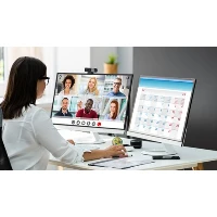 Kensington W2050 Pro 1080p Auto Focus Webcam, 1920 x 1080 pixels, Full HD, 30 fps, 2x, Privacy cover, 93