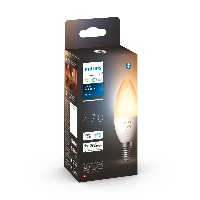 Philips Hue White ambience Candle - E14 smart bulb, Smart bulb, White, Bluetooth/Zigbee, Integrated LED, E14, Cool daylight, Warm white