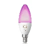 Philips Hue White and colour ambience Candle - E14 smart bulb, Smart bulb, White, Bluetooth/Zigbee, Integrated LED, E14, 2000 K