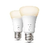 Philips Hue White A60  E27 smart bulb  1100 (2-pack), Smart bulb, White, Bluetooth/Zigbee, LED, E27, Warm white