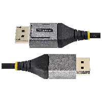 StarTech.com 10ft (3m) VESA Certified DisplayPort 1.4 Cable - 8K 60Hz HDR10 - Ultra HD 4K 120Hz Video - DP 1.4 Cable / Cord - For Monitors/Displays - DisplayPort to DisplayPort Cable - M/M, 3 m, DisplayPort, DisplayPort, Male, Male, 7680 x 4320 pixels