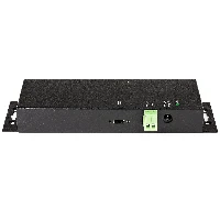 StarTech.com 4 Port USB C Hub 10Gbps - Metal Industrial USB-C Hub - 2x USB-C & 2x USB-A - ESD Surge Protection - USB-C or USB-A Host - Self-Powered Mountable USB 3.2 Gen 2 Type-C Hub, USB 3.2 Gen 2 (3.1 Gen 2) Type-C, USB 3.2 Gen 2 (3.1 Gen 2) Type-A, USB 3.2 Gen 2 (3.1 Gen 2) Type-C, 10000 Mbit/s, Black, Metal, Power, USB